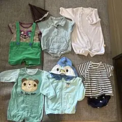 【まとめてお得！】ベビー服 ロンパースセット 80cm以下