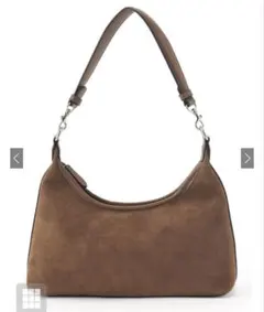 GRL ワンハンドルスエードバッグ