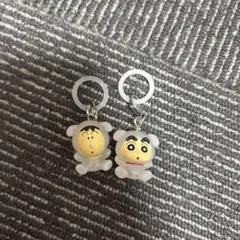 クレヨンしんちゃん めじるしアクセサリー3 しんちゃん ＆ぼーちゃん
