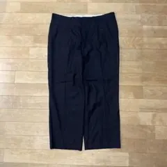 90s スラックス　ヴィンテージ　古着　ブラック　ストレート