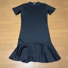 fifth 半袖 マーメイドワンピース ブラック