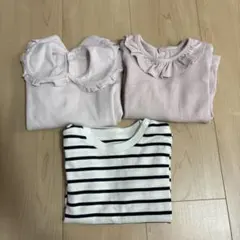 ユニクロ　長袖　3枚セット　90