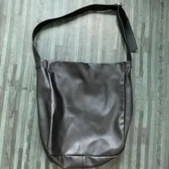 グローバルワーク　フェイクレザー　ショルダーバッグのサムネイル
