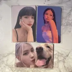 BLACKPINK ジェニ ロゼ リサ トレカ ktown4u 特典