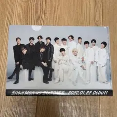 【非売品】Snow Man vs SixTONES クリアファイル