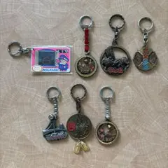 ブ*オ様 観光地　昭和　キーホルダー 7個セット