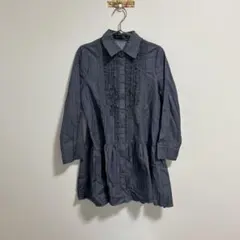 MARTHA レトロ 古着 シャツワンピース M