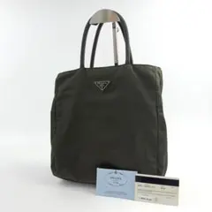 PRADA プラダ ナイロン トートバッグ 三角ロゴ 白タグ ヴィンテージ