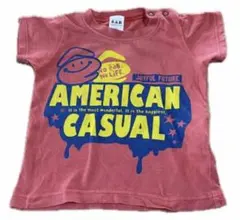 e.a.B エーアーベー 半袖Tシャツ 赤　80cmのサムネイル