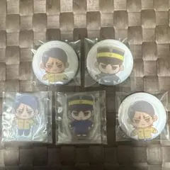 ゴールデンカムイ セガラッキーくじ　月島　鯉登 アクスタ 缶バッチセット