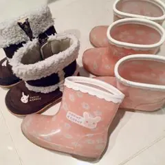 クーラクール 長靴、ブーツ 14cm、15cm