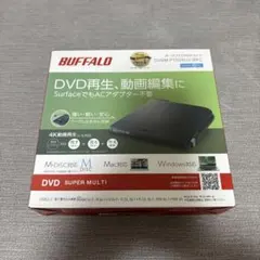 BUFFALO ポータブルDVDドライブ DVSM-PTS58U2-BKCのサムネイル