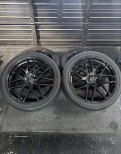 ハーマンUNIQU FORGED 10J22インチ新品ホイールレプリカ中古タイヤ ハーマンUNIQU FORGED 10J22インチ新品ホイールレプリカ中古タイヤ