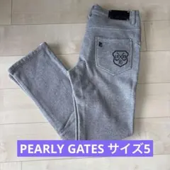 【迅速発送】パーリーゲイツ PEARLY GATES スエット素材　パンツ5