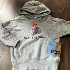 マリオ パーカー グレー 110cm ブリーズ