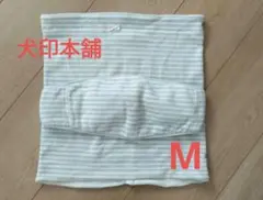 犬印本舗　腹巻　妊婦帯　 Mサイズ ボーダー柄　水色