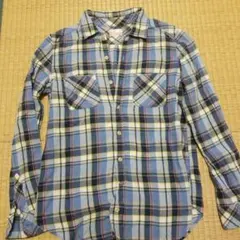 チェックシャツ　M