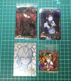 ツイステ リドル・ローズハート カード ステッカー セット