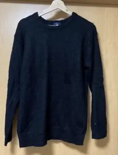 アーバンリサーチ　ITEMS メンズ　ブラックニットセーター 38