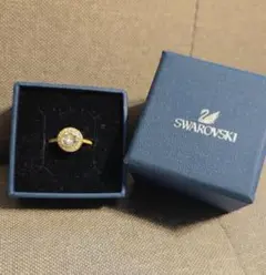 ✨極美品✨スワロフスキー SWAROVSKI トライアングルカットリング 14号