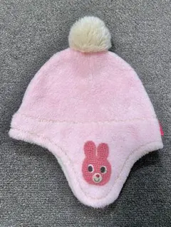 ホットビスケッツ　ミキハウス　ニット帽　S