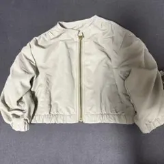 アプレレクール　袖ギャザーブルゾン　カーキのサムネイル