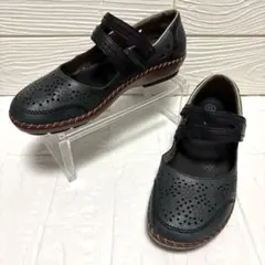 美品☆rieker リーカー メリージェーン コンフォートシューズ 25cm 