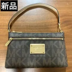 新品 MICHAEL KORS ロゴ入りショルダーバッグ