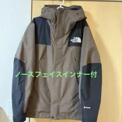 ノースフェイス　マウンテンジャケット　ブラウン　インナー　NP61800のサムネイル