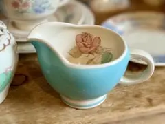 スージークーパー/ブルーのパトリシアローズ、スープカップ＆ソーサー スージークーパー/ブルーのパトリシアローズ、スープカップ