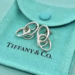 Tiffany ティファニー ダブルループ イヤリング シルバー925 美品のサムネイル
