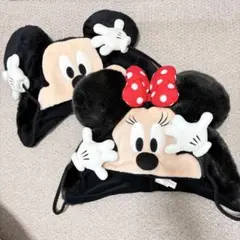 ミニーマウス・ミッキーマウス キャラクター帽子
