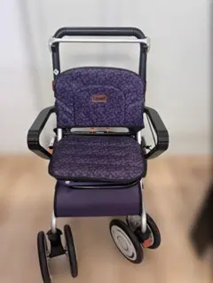 未使用 シルバーカー ワイド 折りたたみ 手ブレーキ付 カインズ 歩行