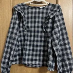 チェック柄 ブラウス ハニーズ