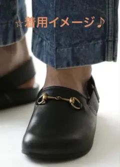 GUCCI ホースビットサンダル 黒 8（27cm）のサムネイル