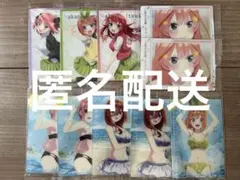 未開封　五等分の花嫁　ウエハース３　一花　二乃　三玖　四葉　五月　カード　水着のサムネイル