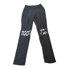 値下げ 新品 d.i.a. ダークグレー ROCKプリント レギンスのサムネイル