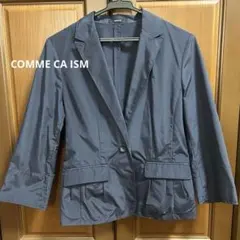 COMME CA ISM ネイビー テーラードジャケット