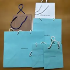 Tiffany & Co. 、LV、レクサス　ショップバック　ショッパー