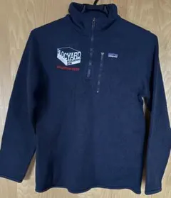 patagonia フリース ハーフジップ L ネイビー