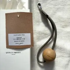 URBAN BOBBY wood leather strap