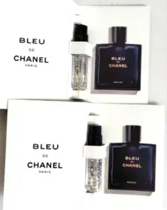 CHANEL　ブルードゥシャネルパルファムサンプル2個セット