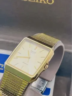 Vintage seiko tank square ローマン文字盤1990年製 - メルカリ