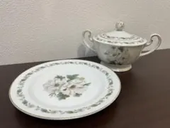 ノリタケ‼︎花柄陶磁器食器セット