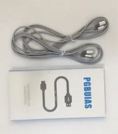 USB Type Cケーブル2m・2本　PD対応 60W急速充電