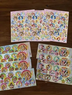 ディズニープリンセス ホログラムキラキラごほうびシール10セット