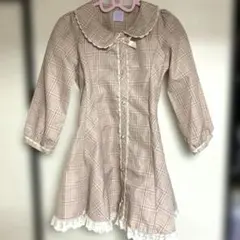 axes femmeキッズ 130センチ ワンピース ガーリー お呼ばれ 発表会