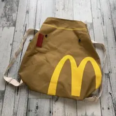 マクドナルド 紙袋風 リュック ナップサック マックのサムネイル