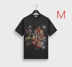 KITH marvel capcom 黒 Tシャツ 赤ロゴ 新品未使用 Kith x Marvel vs. Capcom Heroes vs. Street Fighter Vintage Tee