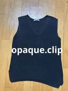 オペークドットクリップベスト